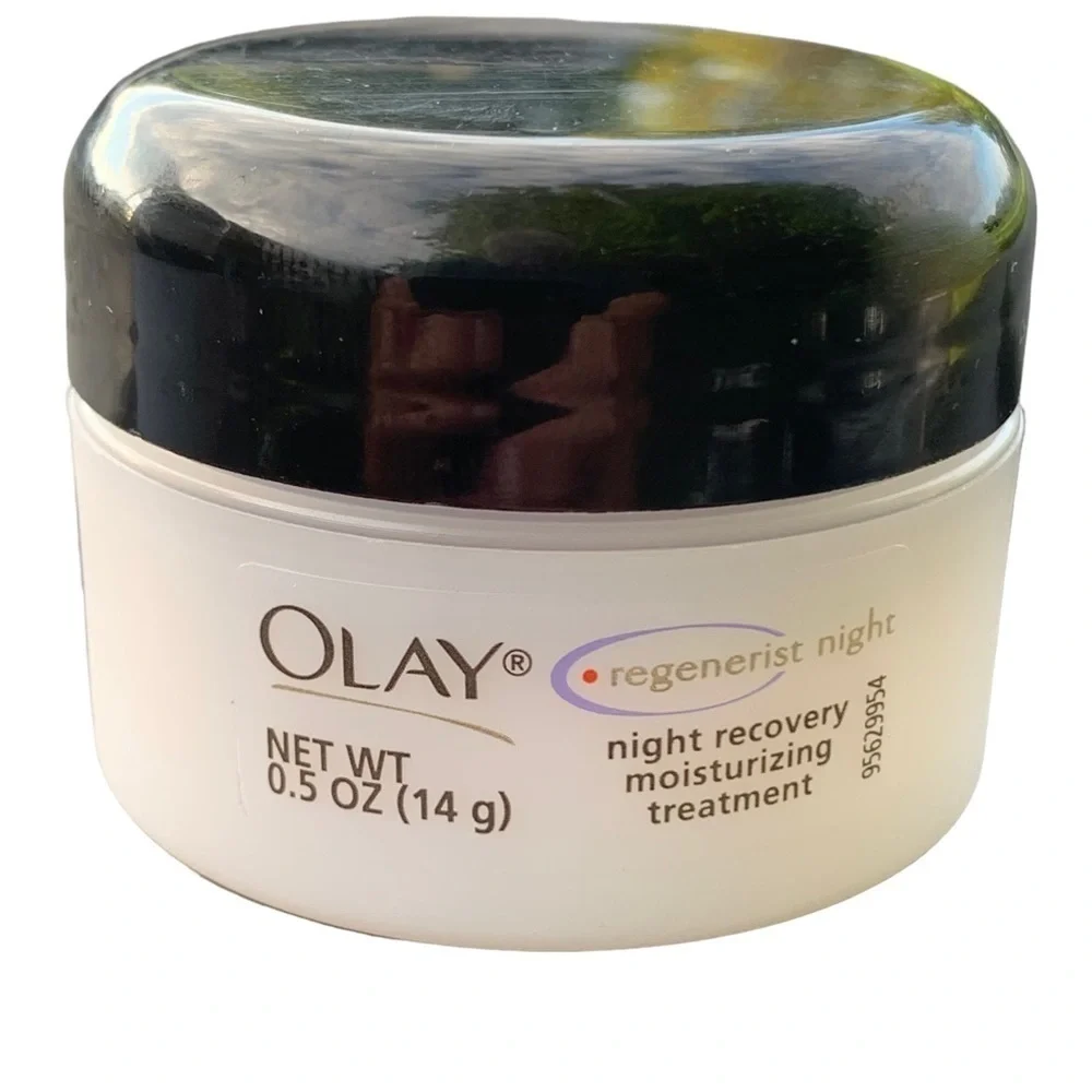 🆕 Olay Regenerist Night Recovery Moisturizing Treatment Cream Bundle Lot .5 oz